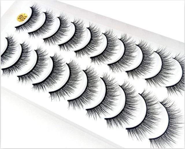 NEW5/10Pairs 3D Faux Mink Eyelashes Natural Thick Long False Eyelashes Dramatic Fake Lashes Makeup Extension Eyelashes maquiagem JadeMoghul Inc. 