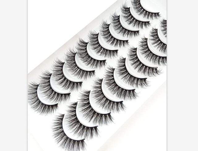 NEW5/10Pairs 3D Faux Mink Eyelashes Natural Thick Long False Eyelashes Dramatic Fake Lashes Makeup Extension Eyelashes maquiagem JadeMoghul Inc. 
