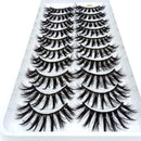 NEW5/10Pairs 3D Faux Mink Eyelashes Natural Thick Long False Eyelashes Dramatic Fake Lashes Makeup Extension Eyelashes maquiagem JadeMoghul Inc. 
