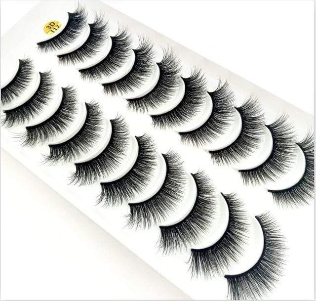 NEW5/10Pairs 3D Faux Mink Eyelashes Natural Thick Long False Eyelashes Dramatic Fake Lashes Makeup Extension Eyelashes maquiagem JadeMoghul Inc. 