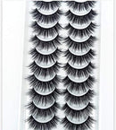 NEW5/10Pairs 3D Faux Mink Eyelashes Natural Thick Long False Eyelashes Dramatic Fake Lashes Makeup Extension Eyelashes maquiagem JadeMoghul Inc. 