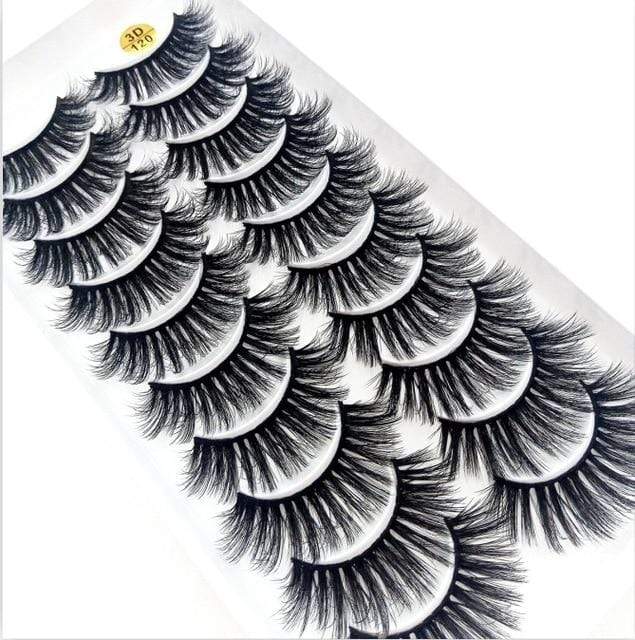 NEW5/10Pairs 3D Faux Mink Eyelashes Natural Thick Long False Eyelashes Dramatic Fake Lashes Makeup Extension Eyelashes maquiagem JadeMoghul Inc. 