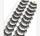 NEW5/10Pairs 3D Faux Mink Eyelashes Natural Thick Long False Eyelashes Dramatic Fake Lashes Makeup Extension Eyelashes maquiagem JadeMoghul Inc. 