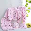 Newborn baby clothing sets baby girls boys clothes Hot new Brand baby gift infant cotton Cartoon underwear (5pcs/set) (7pcs/set) AExp