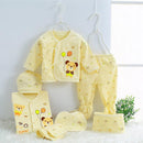 Newborn baby clothing sets baby girls boys clothes Hot new Brand baby gift infant cotton Cartoon underwear (5pcs/set) (7pcs/set)-1-3M-JadeMoghul Inc.