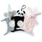 Newborn Blankie soothing towel Of Baby Toys Animal shape Infant Baby Gift Soft Soothe Towel Educational Plush Toys-Black-JadeMoghul Inc.