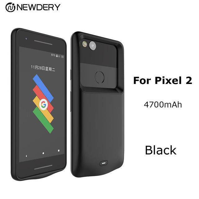 Newdery battery charger case for Google Pixel 2 2XL 4700mAh Exclusive Slim Portable Charging Case for Pixel 2 XL 5200mAh-Fit for Pixel 2-JadeMoghul Inc.