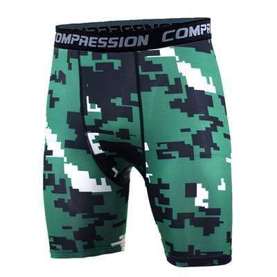 Newest Fitness Shorts Men Tights Compression Shorts Bermuda  Camouflage Short Fitness Men Cossfit Bodybuilding Tights Camo Short AExp