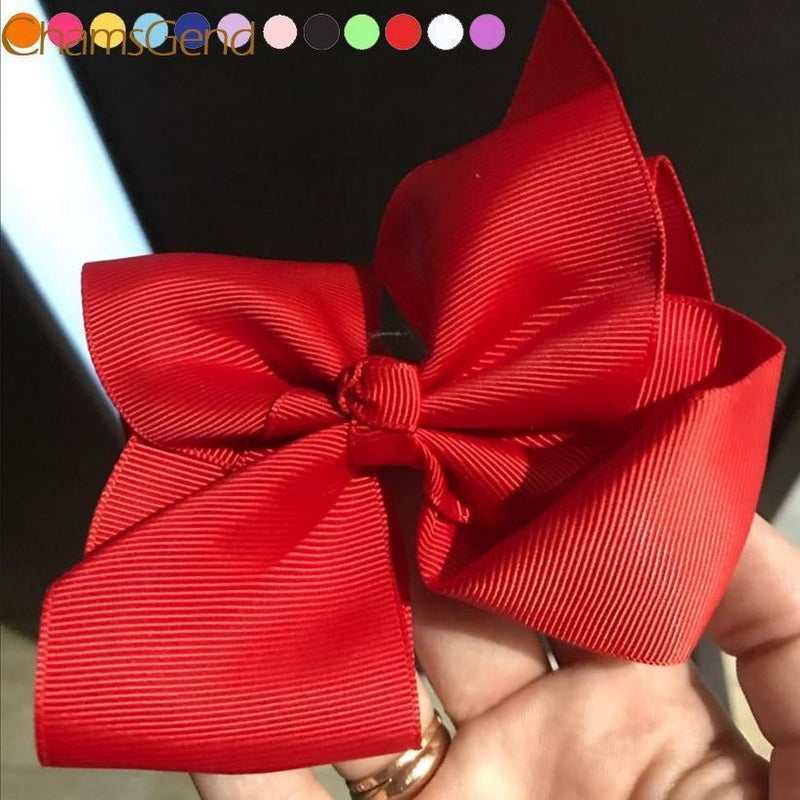 Newly Design Fashion Big Bow Hairpins Hair Clips For Children Kids Girls Hair Accessories Drop Shipping AExp