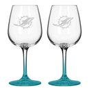 NFL - 12Oz NflDolphins 2Pk Wine-NFL-JadeMoghul Inc.