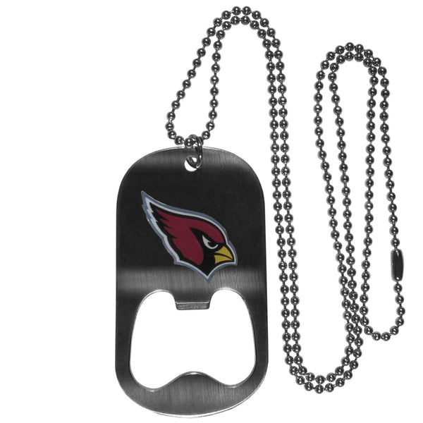 NFL - Arizona Cardinals Bottle Opener Tag Necklace-Jewelry & Accessories,Necklaces,Bottle Opener Tag Necklaces,NFL Bottle Opener Tag Necklaces-JadeMoghul Inc.