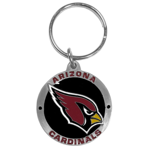 NFL - Arizona Cardinals Carved Metal Key Chain-Key Chains,Scultped Metal Key Chains,NFL Scultped Metal Key Chains-JadeMoghul Inc.