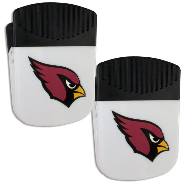 NFL - Arizona Cardinals Chip Clip Magnet with Bottle Opener, 2 pack-Other Cool Stuff,NFL Other Cool Stuff,Arizona Cardinals Other Cool Stuff-JadeMoghul Inc.