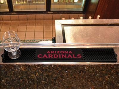 BBQ Store NFL Arizona Cardinals Drink Tailgate Mat 3.25"x24"