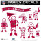NFL - Arizona Cardinals Family Decal Set Large-Automotive Accessories,Decals,Family Character Decals,Large Family Decals,NFL Large Family Decals-JadeMoghul Inc.