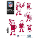 NFL - Arizona Cardinals Family Decal Set Small-Automotive Accessories,Decals,Family Character Decals,Small Family Decals,NFL Small Family Decals-JadeMoghul Inc.