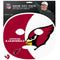 NFL - Arizona Cardinals Game Face Temporary Tattoo-Tailgating & BBQ Accessories,Game Day Face Temporary Tattoos,NFL Game Day Faces-JadeMoghul Inc.