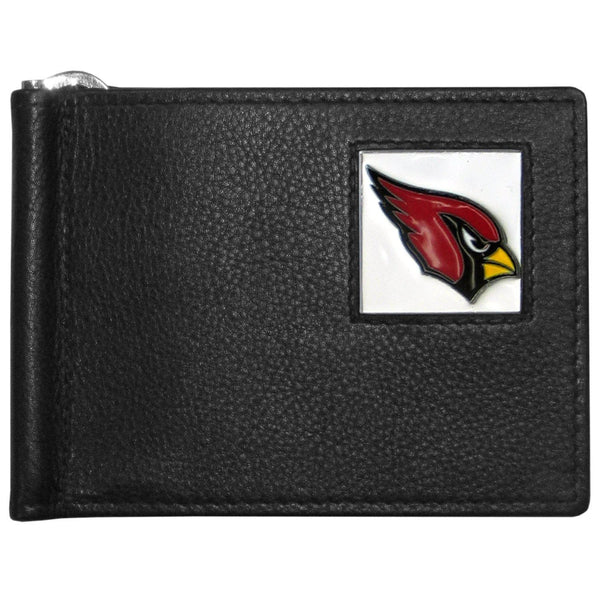 NFL - Arizona Cardinals Leather Bill Clip Wallet-Wallets & Checkbook Covers,Bill Clip Wallets,NFL Bill Clip Wallets-JadeMoghul Inc.
