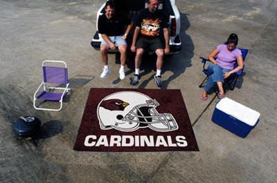 BBQ Grill Mat NFL Arizona Cardinals Tailgater Rug 5'x6'