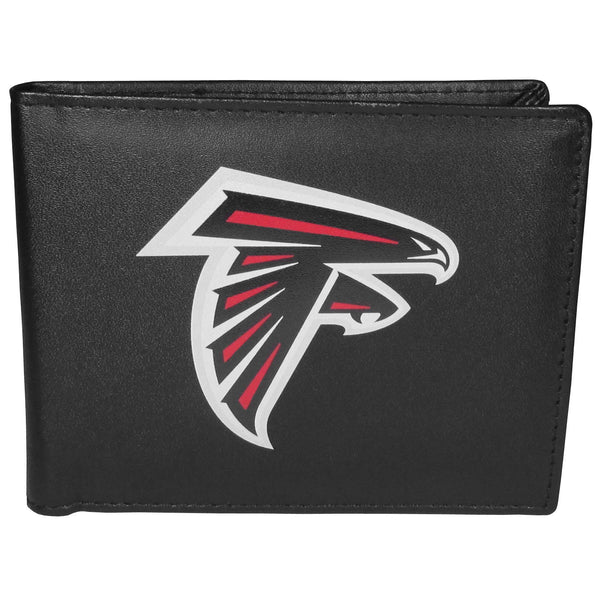 NFL - Atlanta Falcons Bi-fold Wallet Large Logo-Wallets & Checkbook Covers,NFL Wallets,Atlanta Falcons Wallets-JadeMoghul Inc.
