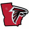 NFL - Atlanta Falcons Home State 11 Inch Magnet-Missing-JadeMoghul Inc.