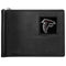 NFL - Atlanta Falcons Leather Bill Clip Wallet-Wallets & Checkbook Covers,Bill Clip Wallets,NFL Bill Clip Wallets-JadeMoghul Inc.