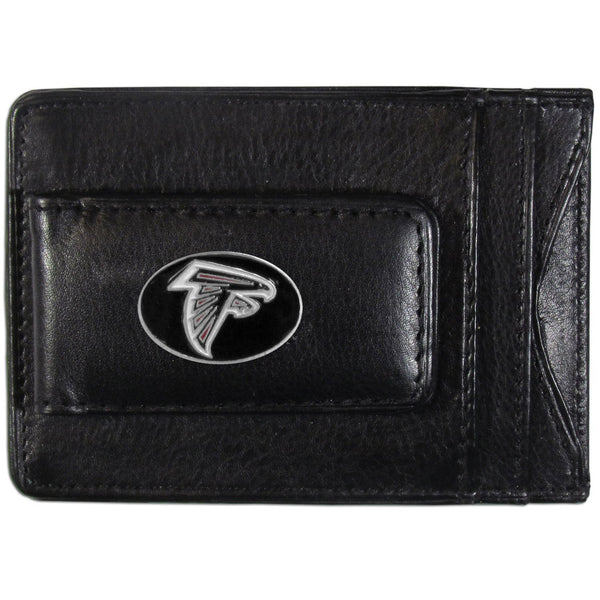 NFL - Atlanta Falcons Leather Cash & Cardholder-Wallets & Checkbook Covers,Cash & Cardholders,NFL Cash & Cardholders-JadeMoghul Inc.