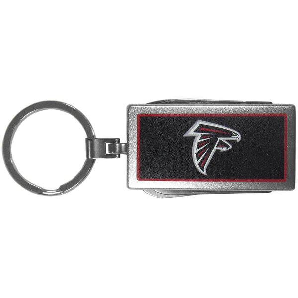 NFL - Atlanta Falcons Multi-tool Key Chain, Logo-Key Chains,NFL Key Chains,Atlanta Falcons Key Chains-JadeMoghul Inc.