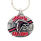 NFL - Atlanta Falcons Oval Carved Metal Key Chain-Key Chains,Scultped Metal Key Chains,NFL Scultped Metal Key Chains-JadeMoghul Inc.