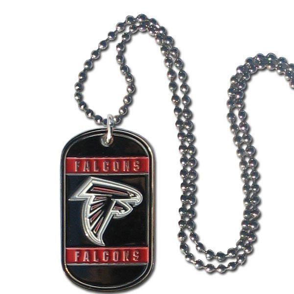 NFL - Atlanta Falcons Tag Necklace-Jewelry & Accessories,Necklaces,Tag Necklaces,NFL Tag Necklaces-JadeMoghul Inc.
