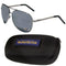 NFL - Baltimore Ravens Aviator Sunglasses and Zippered Carrying Case-Sunglasses, Eyewear & Accessories,Sunglass & Accessory Sets,Aviator Sunglasses & Zippered Case,NFL Aviator Sunglasses Sunglasses & Zippered Case-JadeMoghul Inc.