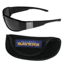 NFL - Baltimore Ravens Chrome Wrap Sunglasses and Sports Case-Sunglasses, Eyewear & Accessories,Sunglass & Accessory Sets,Chrome Wrap Sunglasses & Sport Case,NFL Chrome Wrap Sunglasses & Sport Case-JadeMoghul Inc.