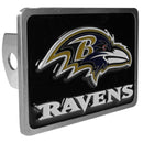 NFL - Baltimore Ravens Hitch Cover Class II and Class III Metal Plugs-Automotive Accessories,Hitch Covers,Cast Metal Hitch Covers Class II & III,NFL Cast Metal Hitch Covers Class II & III-JadeMoghul Inc.