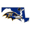 NFL - Baltimore Ravens Home State Decal-Automotive Accessories,Decals,Home State Decals,NFL Home State Decals-JadeMoghul Inc.