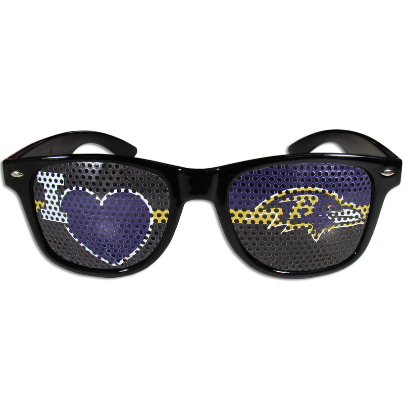 NFL - Baltimore Ravens I Heart Game Day Shades-Sunglasses, Eyewear & Accessories,Sunglasses,Game Day Shades,I Heart Game Day Shades,NFL I Heart Game Day Shades-JadeMoghul Inc.