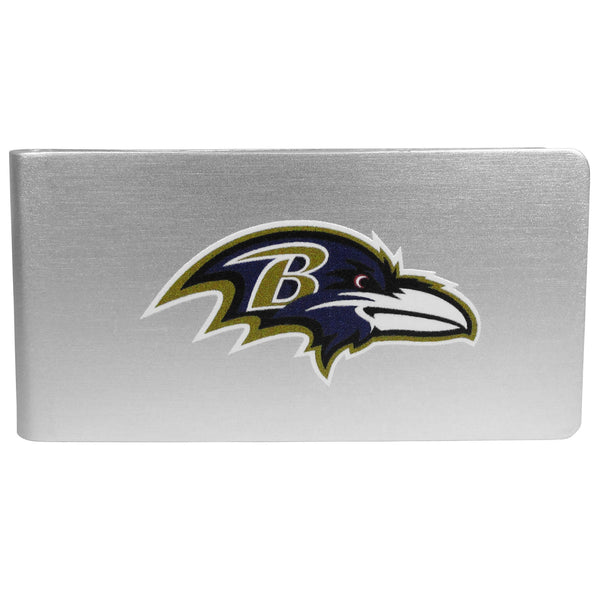 NFL - Baltimore Ravens Logo Money Clip-Wallets & Checkbook Covers,NFL Wallets,Baltimore Ravens Wallets-JadeMoghul Inc.