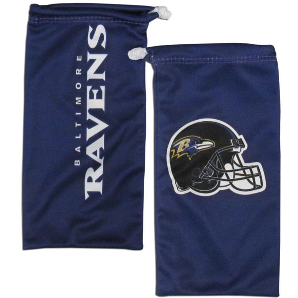 NFL - Baltimore Ravens Microfiber Sunglass Bag-Sunglasses, Eyewear & Accessories,Microfiber Eyewear Bag,NFL Sport Eyewear Cases-JadeMoghul Inc.