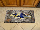 Outdoor Welcome Mats NFL Baltimore Ravens Scraper Mat 19"x30" Camo