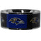NFL - Baltimore Ravens Steel Inlaid Ring Size 10-Jewelry & Accessories,Rings,Inlaid Steel Rings,NFL Inlaid Steel Rings-JadeMoghul Inc.