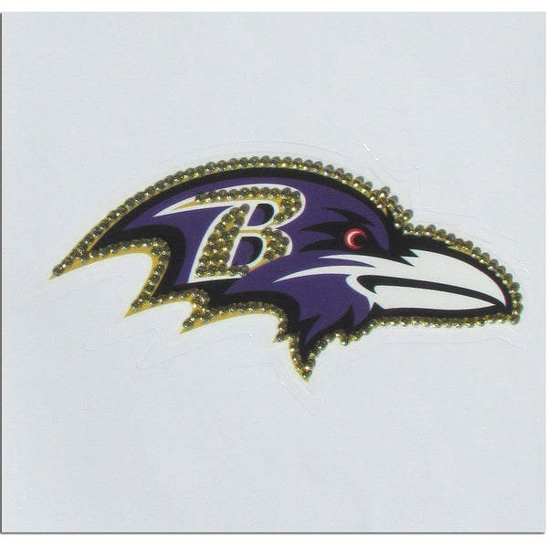 NFL - Baltimore Ravens Vinyl Bling Decal-Automotive Accessories,Decals,Vinyl Bling Decals,NFL Vinyl Bling Decals-JadeMoghul Inc.