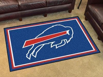 4x6 Rug NFL Buffalo Bills 4'x6' Plush Rug