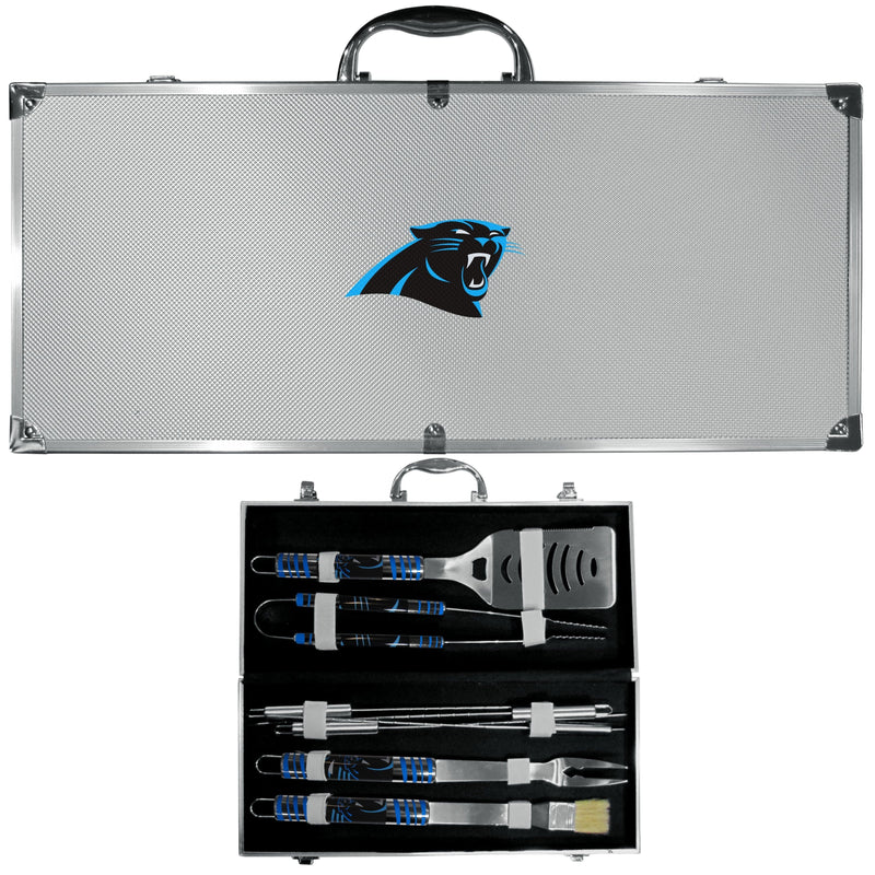 NFL - Carolina Panthers 8 pc Tailgater BBQ Set-Tailgating & BBQ Accessories,NFL Tailgating Accessories,Carolina Panthers Tailgating Accessories-JadeMoghul Inc.