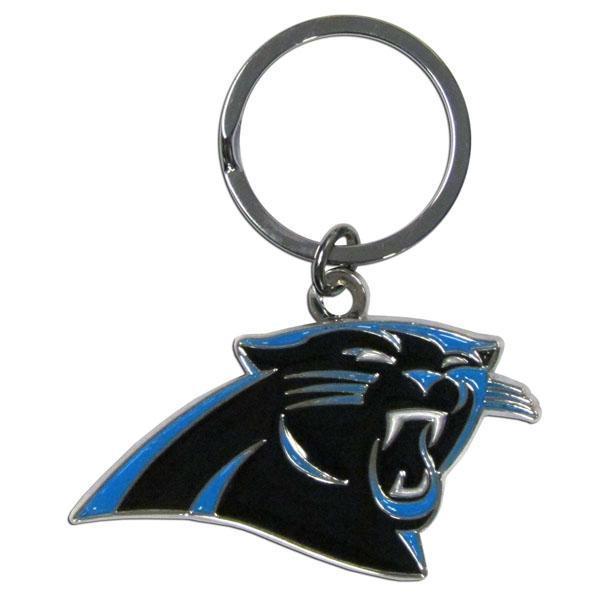 NFL - Carolina Panthers Enameled Key Chain-Key Chains,Chrome and Enameled Key Chains,NFL Chrome and Enameled Key Chains-JadeMoghul Inc.