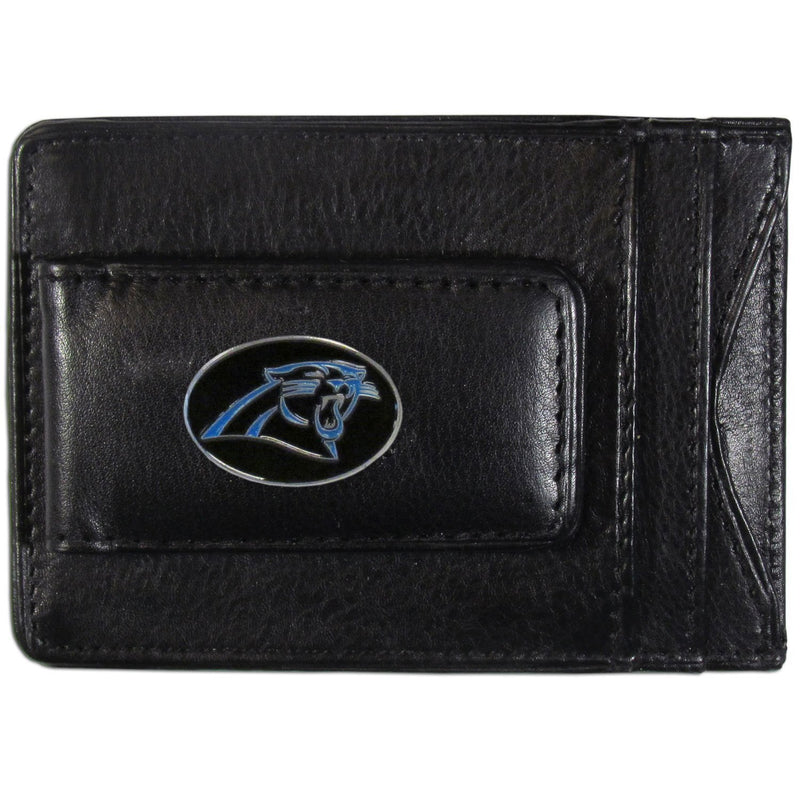 NFL - Carolina Panthers Leather Cash & Cardholder-Wallets & Checkbook Covers,Cash & Cardholders,NFL Cash & Cardholders-JadeMoghul Inc.