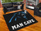 Door Mat NFL Carolina Panthers Man Cave All-Star Mat 33.75"x42.5"