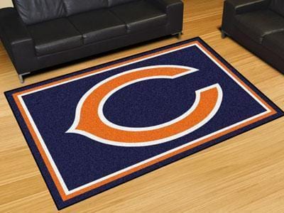 5x8 Rug NFL Chicago Bears 5'x8' Plush Rug