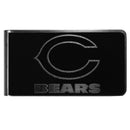 NFL - Chicago Bears Black and Steel Money Clip-Wallets & Checkbook Covers,NFL Wallets,Chicago Bears Wallets-JadeMoghul Inc.