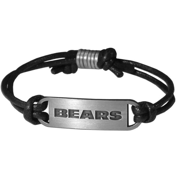 NFL - Chicago Bears Cord Bracelet-Jewelry & Accessories,Bracelets,Cord Chain Bracelets,NFL Cord Bracelets-JadeMoghul Inc.