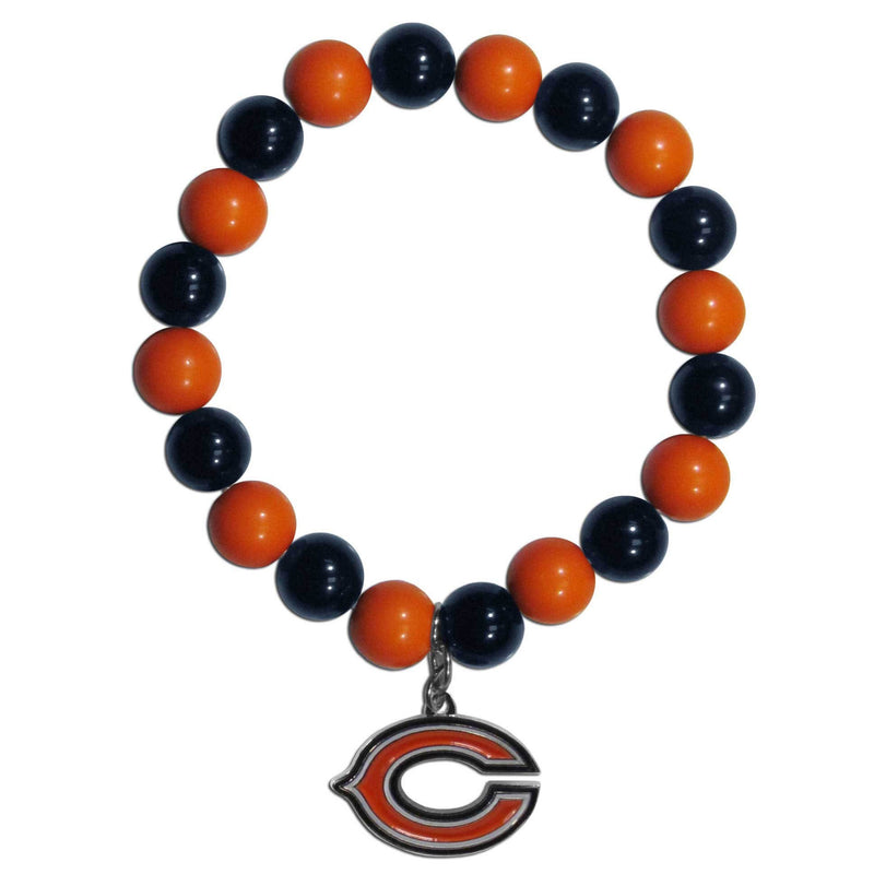 NFL - Chicago Bears Fan Bead Bracelet-Jewelry & Accessories,Bracelets,Fan Bead Bracelets,NFL Fan Bead Bracelets-JadeMoghul Inc.