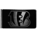 NFL - Cincinnati Bengals Black and Steel Money Clip-Wallets & Checkbook Covers,NFL Wallets,Cincinnati Bengals Wallets-JadeMoghul Inc.